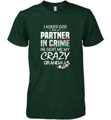 Crazy Grandma Men's Premium T-Shirt Men's Premium T-Shirt - belovedtshirt