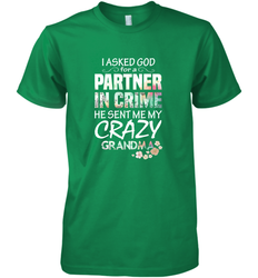 Crazy Grandma Men's Premium T-Shirt
