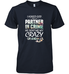 Crazy Grandma Men's Premium T-Shirt Men's Premium T-Shirt - belovedtshirt