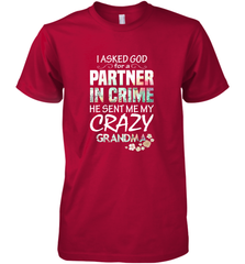 Crazy Grandma Men's Premium T-Shirt Men's Premium T-Shirt - belovedtshirt