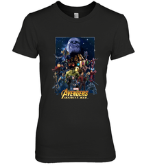 Marvel Avengers Infinity War Neon Team 2 Women's Premium T-Shirt Women's Premium T-Shirt - belovedtshirt