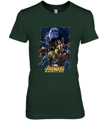 Marvel Avengers Infinity War Neon Team 2 Women's Premium T-Shirt Women's Premium T-Shirt - belovedtshirt