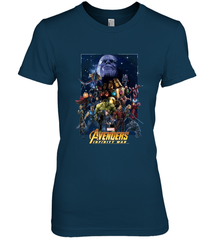 Marvel Avengers Infinity War Neon Team 2 Women's Premium T-Shirt Women's Premium T-Shirt - belovedtshirt