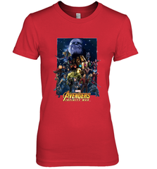Marvel Avengers Infinity War Neon Team 2 Women's Premium T-Shirt Women's Premium T-Shirt - belovedtshirt