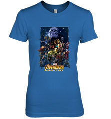 Marvel Avengers Infinity War Neon Team 2 Women's Premium T-Shirt Women's Premium T-Shirt - belovedtshirt