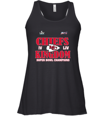 NFL Kansas City Chiefs Logo super bowl champions IV LIV Women's Racerback Tank Women's Racerback Tank - belovedtshirt