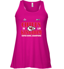NFL Kansas City Chiefs Logo super bowl champions IV LIV Women's Racerback Tank Women's Racerback Tank - belovedtshirt