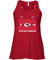 NFL Kansas City Chiefs Logo super bowl champions IV LIV Women's Racerback Tank Women's Racerback Tank - belovedtshirt
