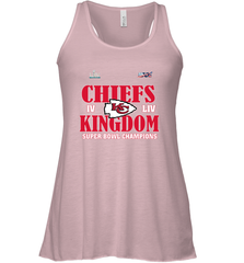NFL Kansas City Chiefs Logo super bowl champions IV LIV Women's Racerback Tank Women's Racerback Tank - belovedtshirt