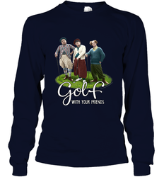 The Three Stooges Golf With Your Friends Long Sleeve T-Shirt