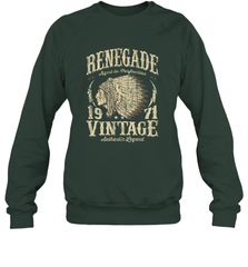 Vintage Made In 1971 T Shirt 47th Birthday Gift Crewneck Sweatshirt Crewneck Sweatshirt - belovedtshirt