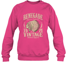 Vintage Made In 1971 T Shirt 47th Birthday Gift Crewneck Sweatshirt Crewneck Sweatshirt - belovedtshirt