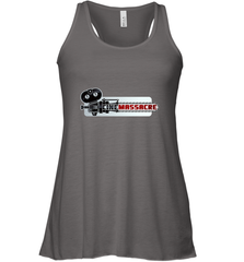 Cinemassacre Modern Chainsaw Logo Women's Racerback Tank Women's Racerback Tank - belovedtshirt