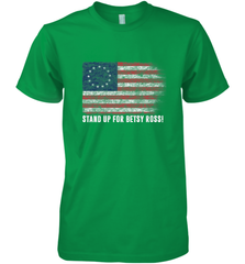 Patriotic 1776 Tee Respect the Flag Stand up for Betsy Ross Men's Premium T-Shirt Men's Premium T-Shirt - belovedtshirt