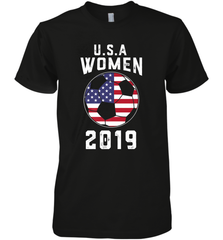 USA United States Women 2019 Soccer US Futbol Men's Premium T-Shirt Men's Premium T-Shirt - belovedtshirt