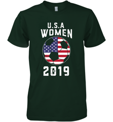 USA United States Women 2019 Soccer US Futbol Men's Premium T-Shirt Men's Premium T-Shirt - belovedtshirt
