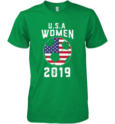 USA United States Women 2019 Soccer US Futbol Men's Premium T-Shirt