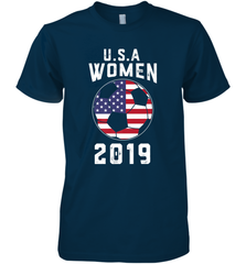 USA United States Women 2019 Soccer US Futbol Men's Premium T-Shirt Men's Premium T-Shirt - belovedtshirt