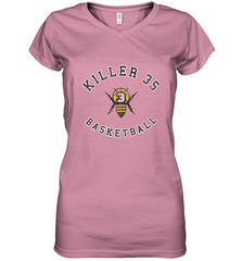 BIG3 Killer 3s Simple Logo Women's V-Neck T-Shirt Women's V-Neck T-Shirt - belovedtshirt