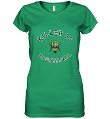 BIG3 Killer 3s Simple Logo Women's V-Neck T-Shirt Women's V-Neck T-Shirt - belovedtshirt