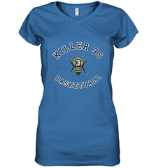BIG3 Killer 3s Simple Logo Women's V-Neck T-Shirt Women's V-Neck T-Shirt - belovedtshirt