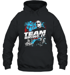 WWE The Rock Team Bring It Hooded Sweatshirt
