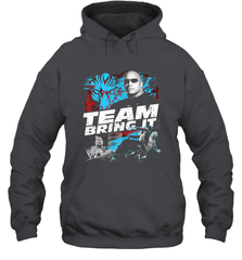 WWE The Rock Team Bring It Hooded Sweatshirt Hooded Sweatshirt - belovedtshirt