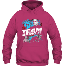 WWE The Rock Team Bring It Hooded Sweatshirt Hooded Sweatshirt - belovedtshirt