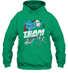 WWE The Rock Team Bring It Hooded Sweatshirt Hooded Sweatshirt - belovedtshirt