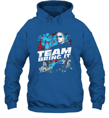 WWE The Rock Team Bring It Hooded Sweatshirt Hooded Sweatshirt - belovedtshirt