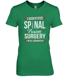 I Survived Spinal Fusion Surgery Women's Premium T-Shirt