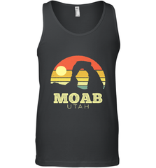 Moab Utah Vintage Sunset Arches Adventure Outdoors Men's Tank Top Men's Tank Top - belovedtshirt