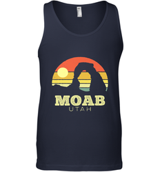 Moab Utah Vintage Sunset Arches Adventure Outdoors Men's Tank Top