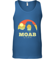 Moab Utah Vintage Sunset Arches Adventure Outdoors Men's Tank Top Men's Tank Top - belovedtshirt