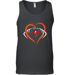 NFL Tampa Bay Buccaneers Heart Love Football Men's Tank Top