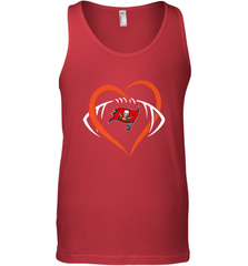 NFL Tampa Bay Buccaneers Heart Love Football Men's Tank Top Men's Tank Top - belovedtshirt