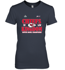 NFL Kansas City Chiefs Logo super bowl champions IV LIV Women's Premium T-Shirt Women's Premium T-Shirt - belovedtshirt