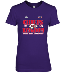 NFL Kansas City Chiefs Logo super bowl champions IV LIV Women's Premium T-Shirt Women's Premium T-Shirt - belovedtshirt
