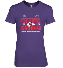 NFL Kansas City Chiefs Logo super bowl champions IV LIV Women's Premium T-Shirt Women's Premium T-Shirt - belovedtshirt