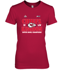 NFL Kansas City Chiefs Logo super bowl champions IV LIV Women's Premium T-Shirt Women's Premium T-Shirt - belovedtshirt