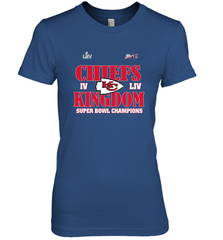 NFL Kansas City Chiefs Logo super bowl champions IV LIV Women's Premium T-Shirt Women's Premium T-Shirt - belovedtshirt