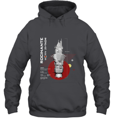 The Expanse Rocinante Ship Hooded Sweatshirt Hooded Sweatshirt - belovedtshirt