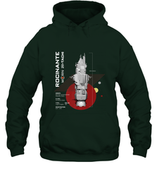 The Expanse Rocinante Ship Hooded Sweatshirt Hooded Sweatshirt - belovedtshirt