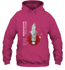 The Expanse Rocinante Ship Hooded Sweatshirt Hooded Sweatshirt - belovedtshirt
