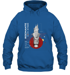The Expanse Rocinante Ship Hooded Sweatshirt Hooded Sweatshirt - belovedtshirt