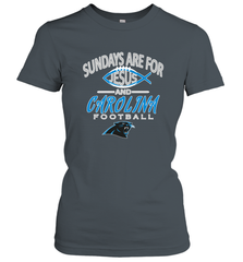 Sundays Are For Jesus and Carolina Funny Christian Football Women's T-Shirt Women's T-Shirt - belovedtshirt