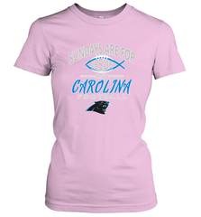 Sundays Are For Jesus and Carolina Funny Christian Football Women's T-Shirt Women's T-Shirt - belovedtshirt