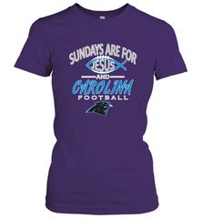 Sundays Are For Jesus and Carolina Funny Christian Football Women's T-Shirt Women's T-Shirt - belovedtshirt