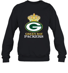 NFL Green Bay Packers Logo Champion Crown Crewneck Sweatshirt