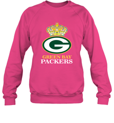 NFL Green Bay Packers Logo Champion Crown Crewneck Sweatshirt Crewneck Sweatshirt - belovedtshirt